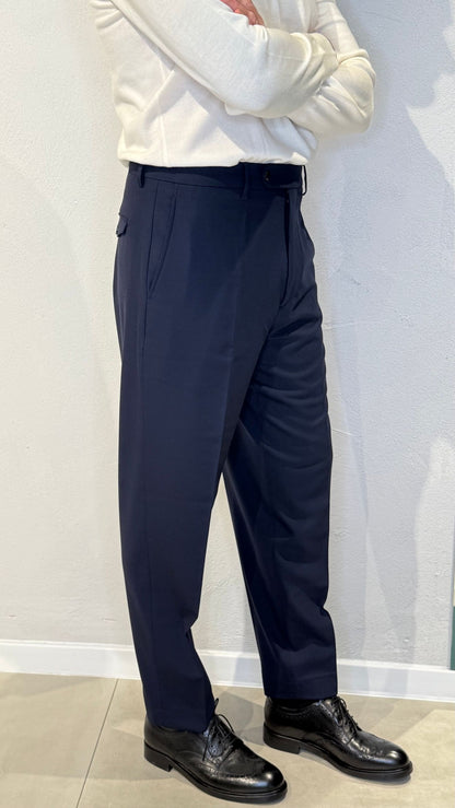 CHIAIAFFLONGBN7000X/NAVY - PANTALONE - BERWICH