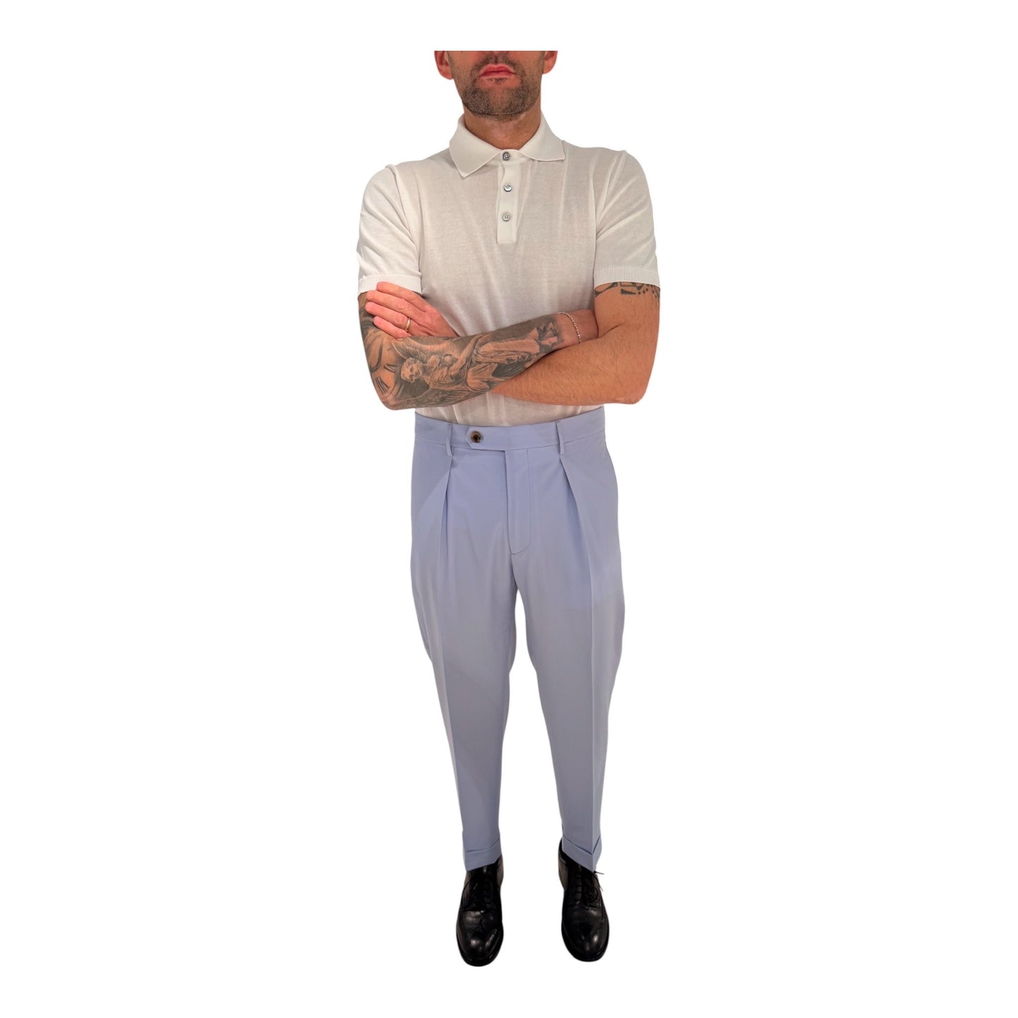 CHIAIALONG-ZG1456X/SKY - PANTALONE - BERWICH