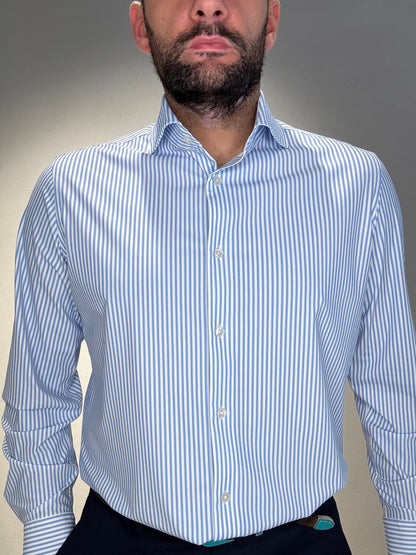 NES09/AR25SR11CA COL.LIGHT BLUE - CAMICIA NO STIRO - ARCHIVIUM