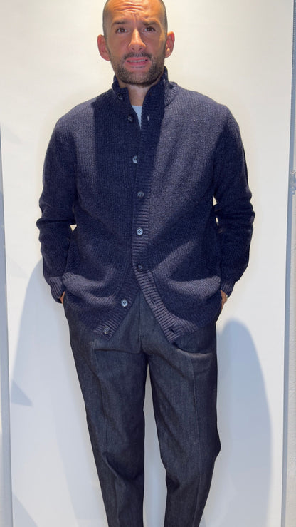 FARO/BLU - CARDIGAN - MIRADO