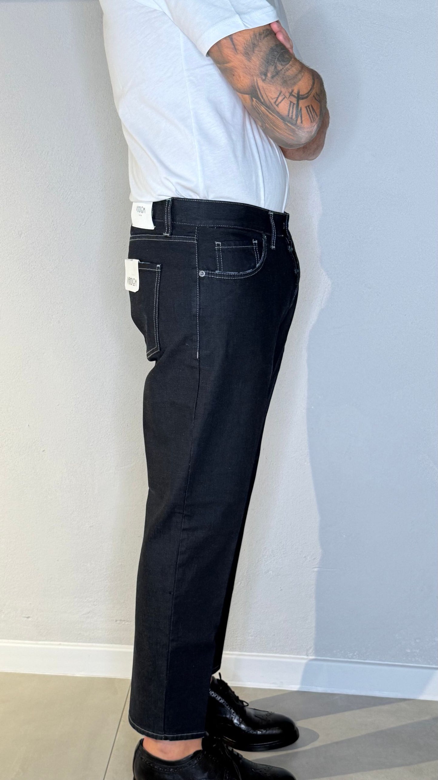 CIROT305/RESINATONERO - Jeans - VANDOM