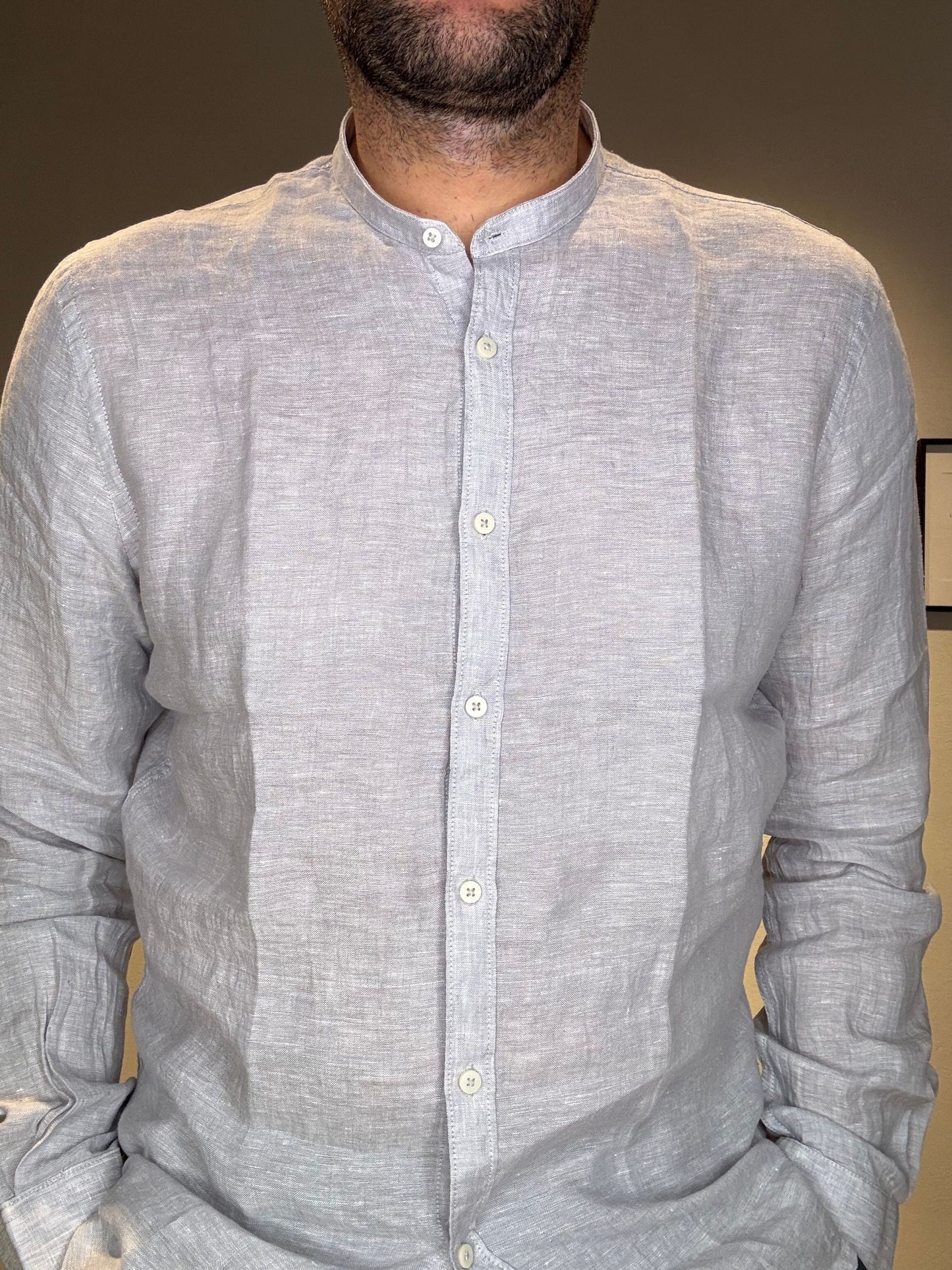 25S01CA/GREY - CAMICIA - PHILOTINTO