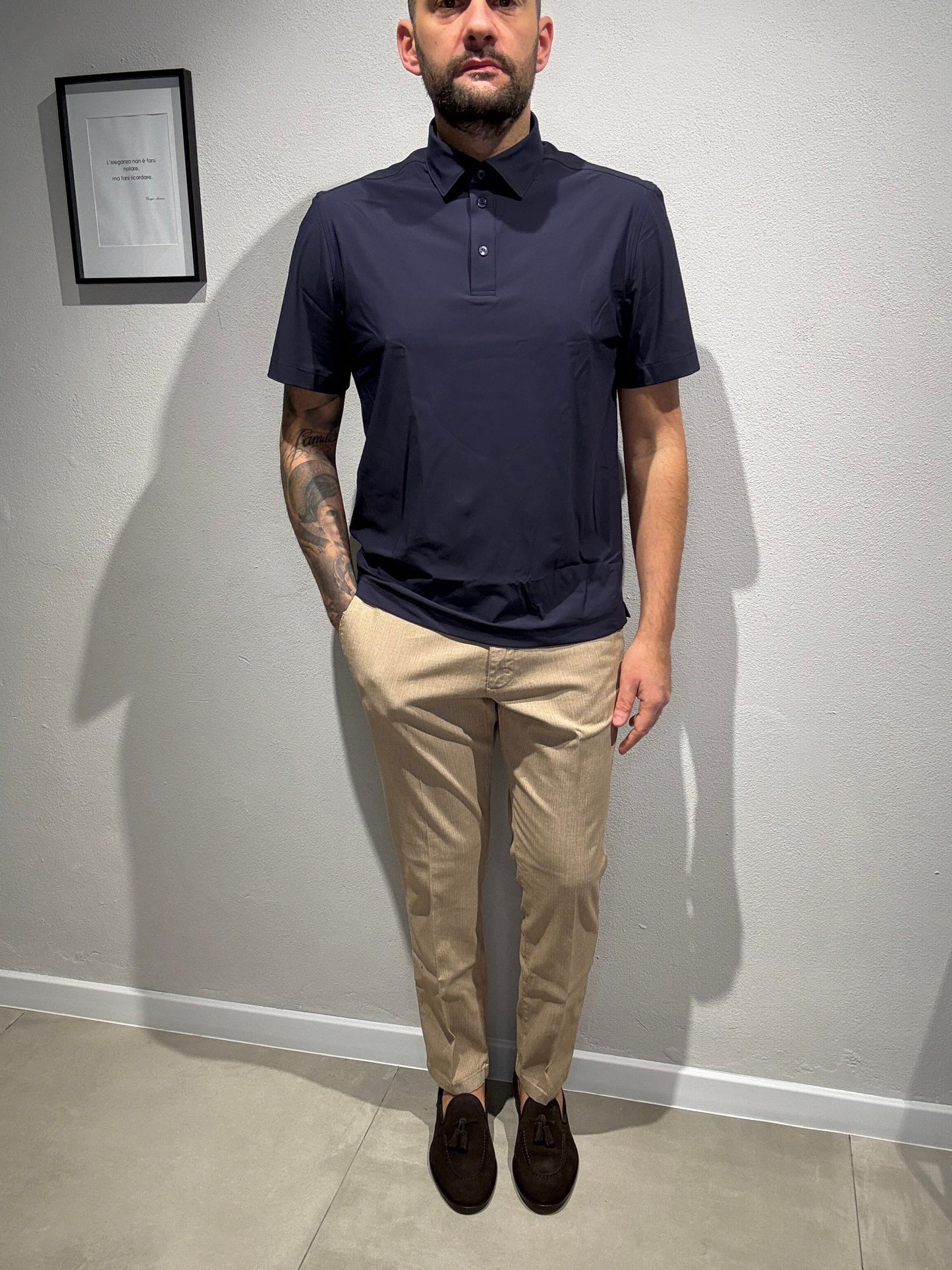 NEU5/AR25S55PO COL.NAVY BLUE - POLO M/M NO STIRO - ARCHIVIUM