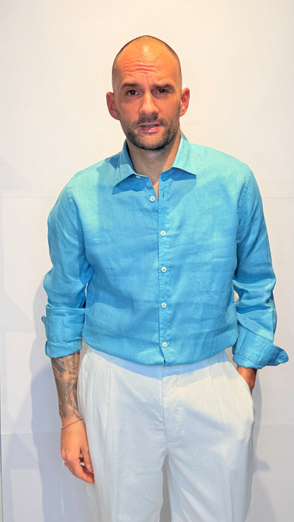 26S18CA-242MARINEBLUE - CAMICIA - PHILOTINTO