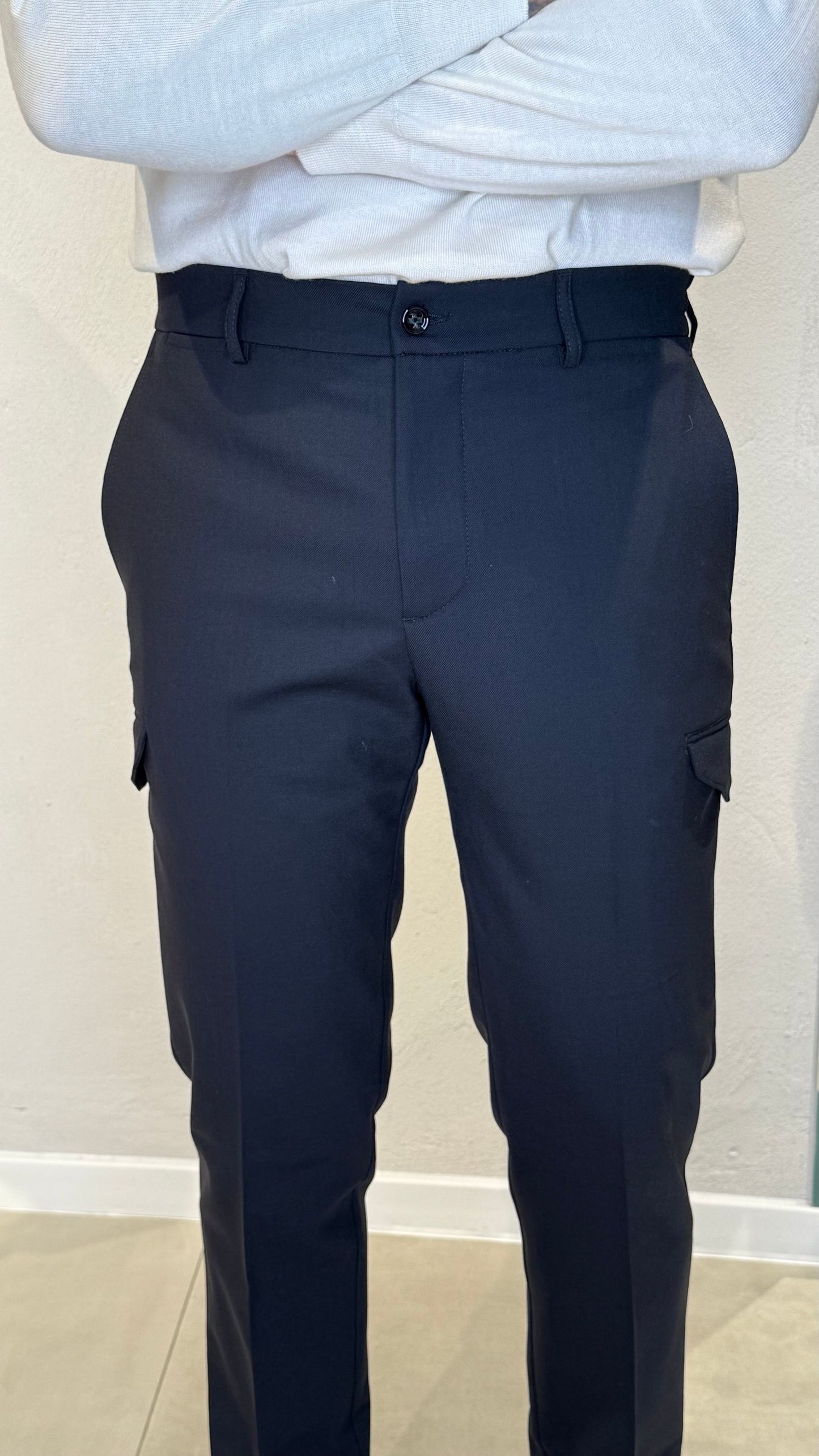 YRETROCITYBN7000X/BLUEBL - PANTALONE - BERWICH