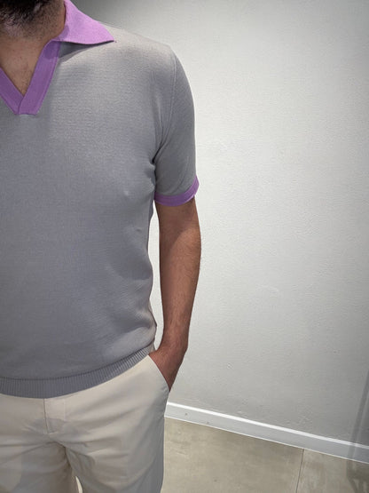 LD1277BICOLOR/GRIGIOROSA - POLO DERBY M/M - ASHEVILLE