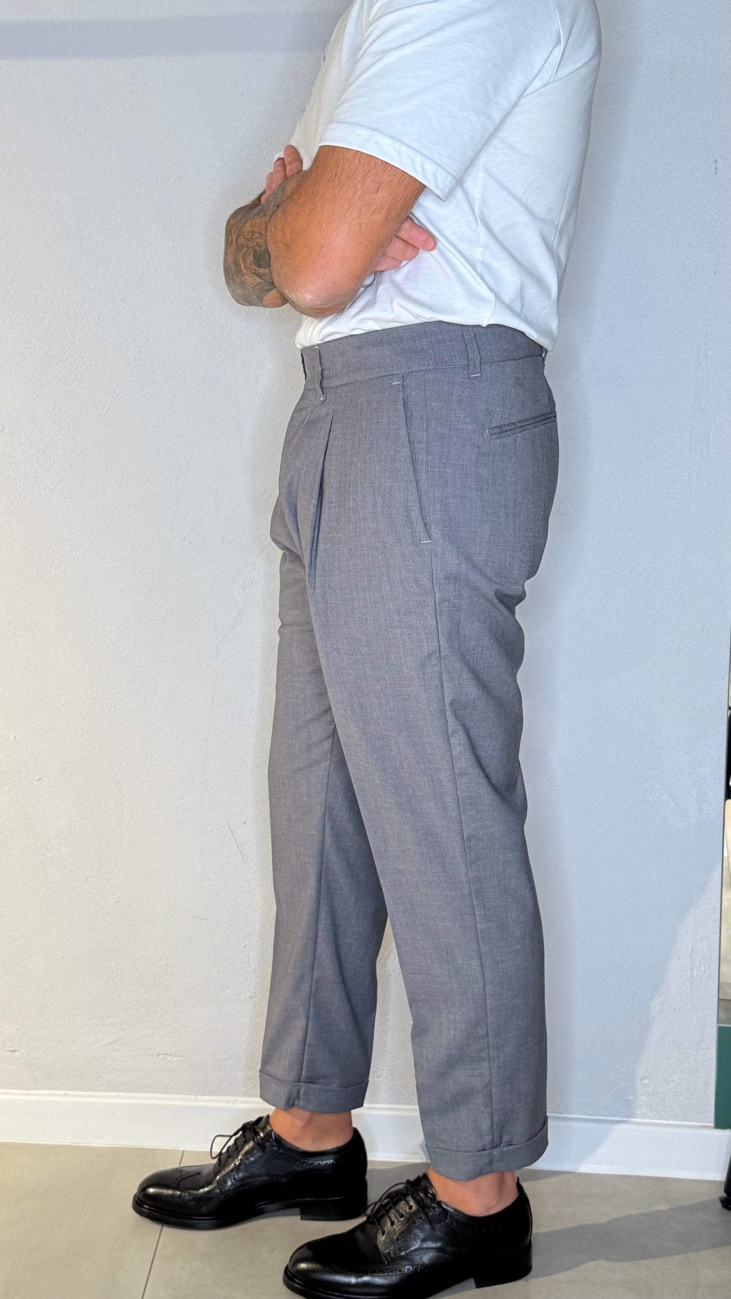 GABRIELT184/GRIGIO - PANTALONE - VANDOM