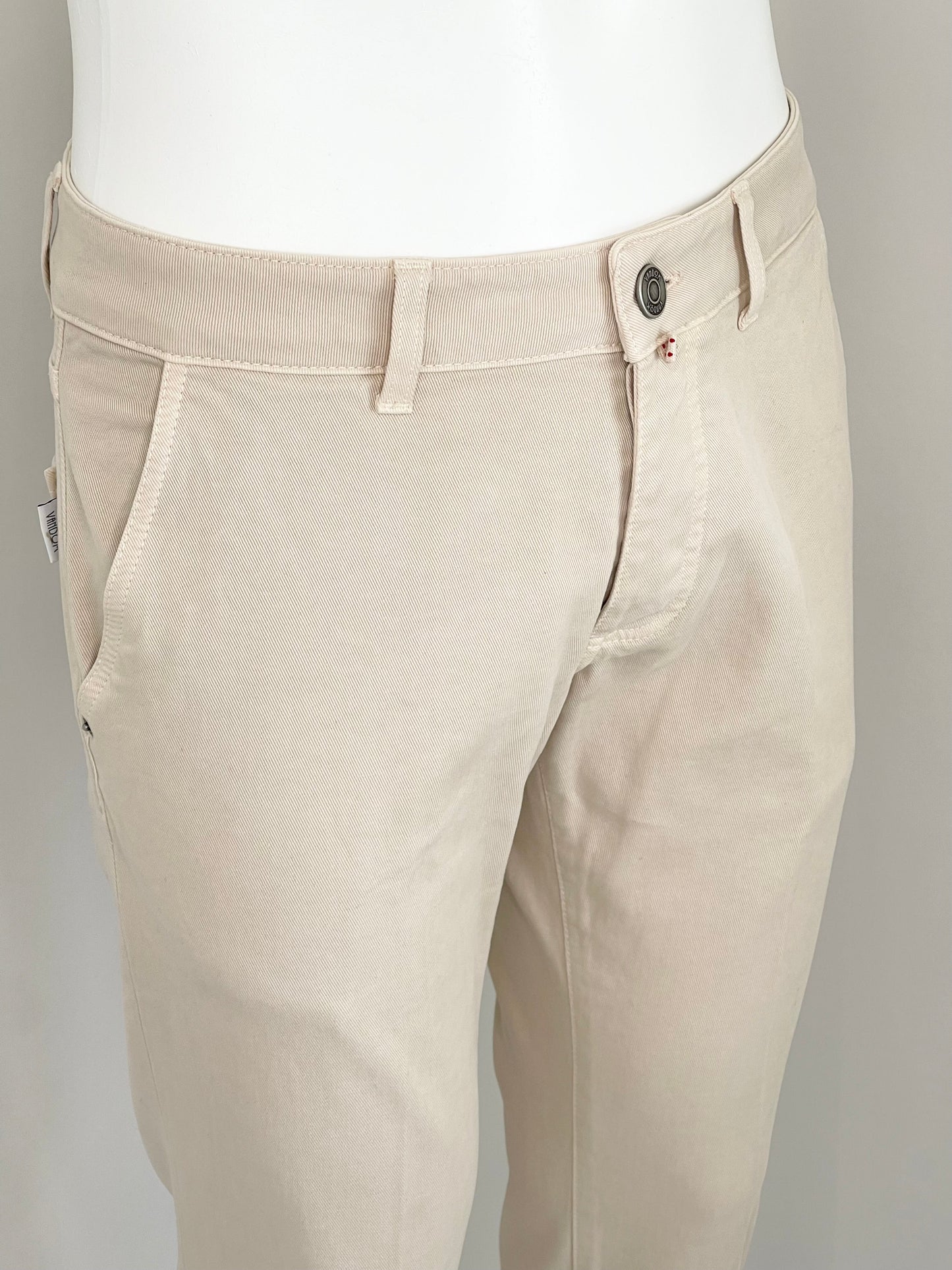 Pantalone vandom beige - aplomb uomo #