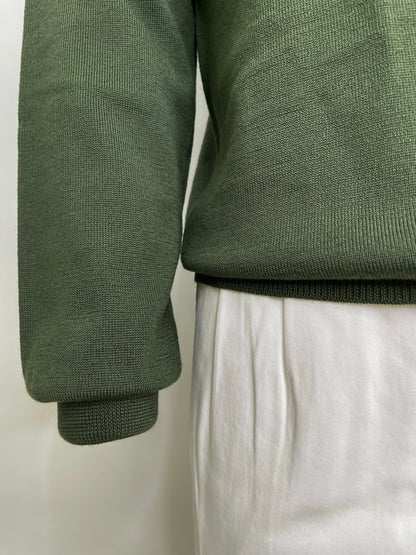 Pullover aplomb verde militare - aplomb uomo #