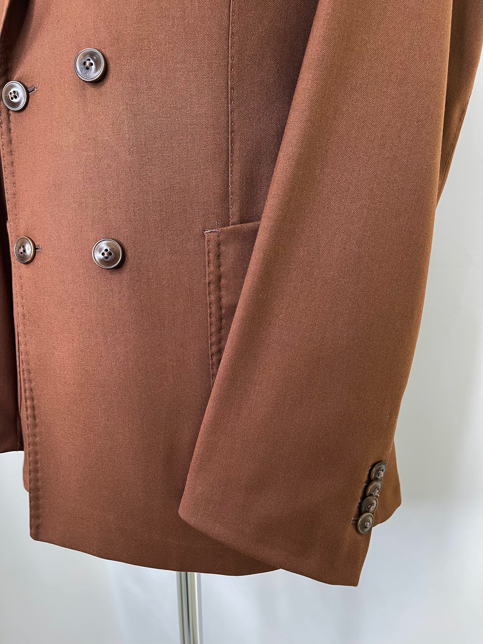 Giacca doppiopetto aplomb marrone - aplomb uomo #