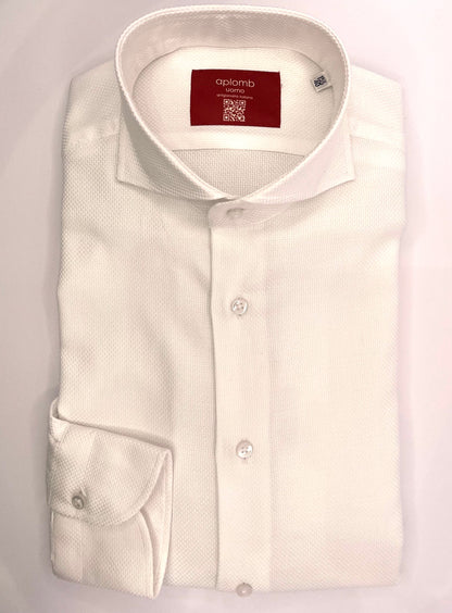 Camicia Aplomb luxury bianca operata - aplomb uomo #