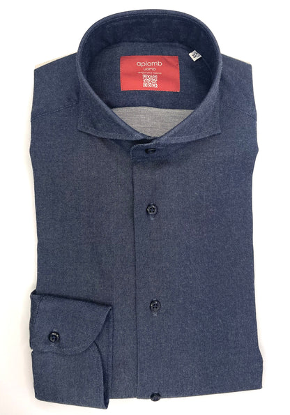 Camicia Aplomb luxury denim scuro - aplomb uomo #