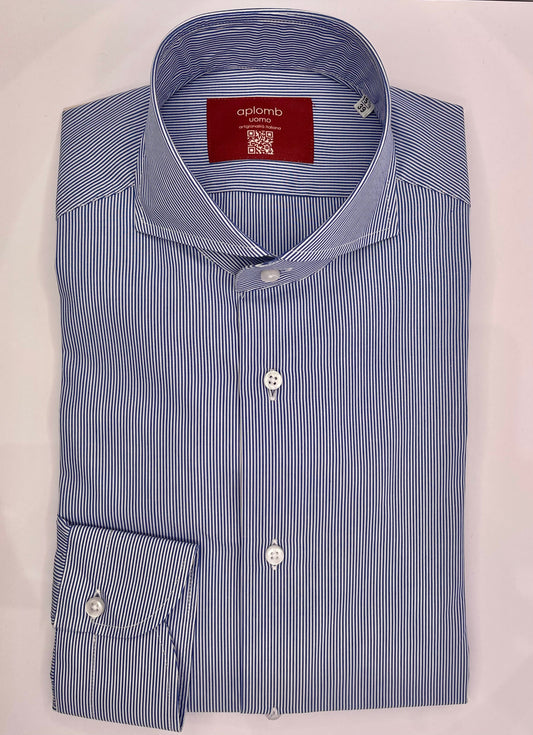 Camicia Aplomb luxury Celeste bianca - aplomb uomo #