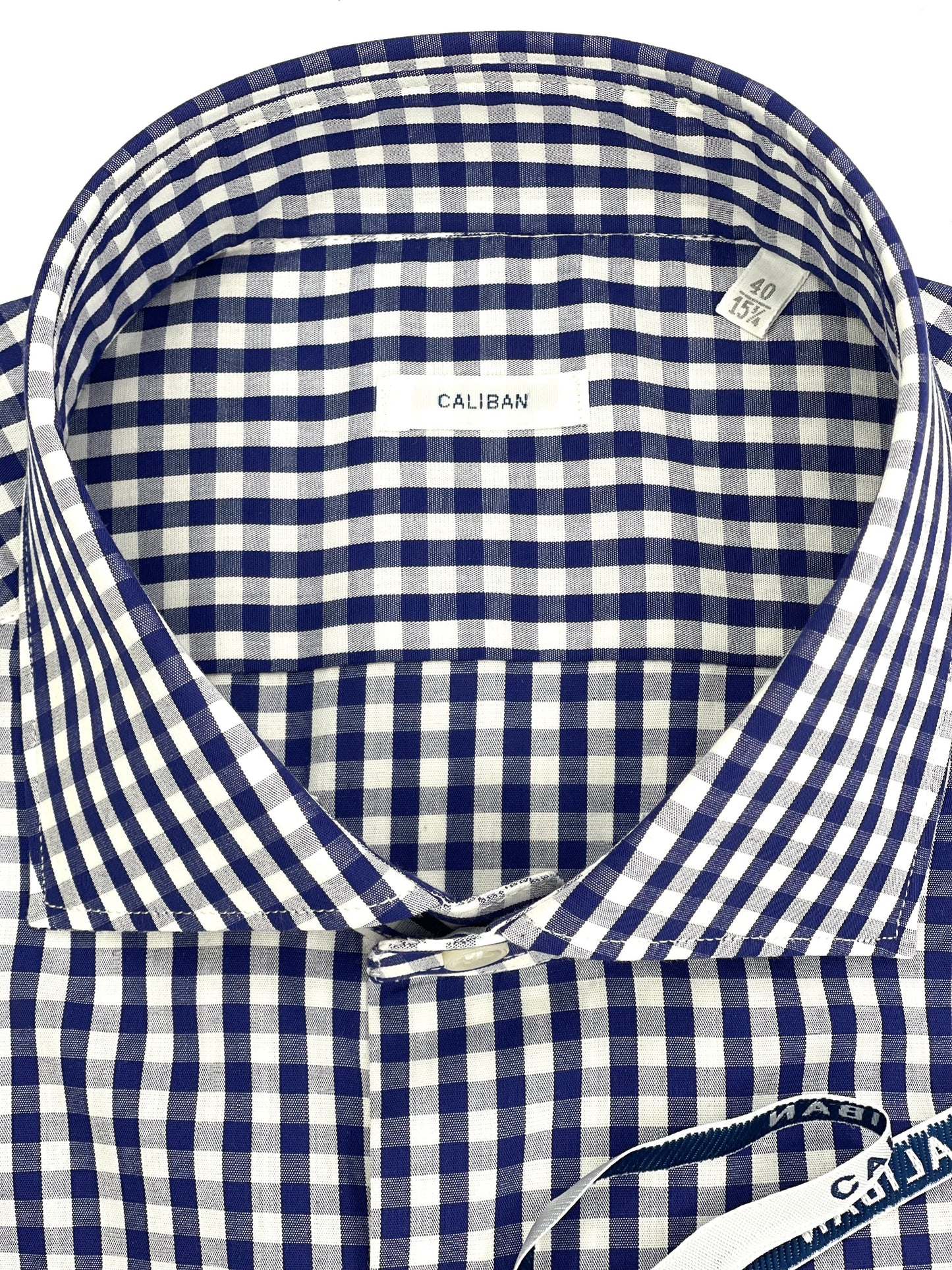 Camicia Caliban quadretti blu - aplomb uomo #