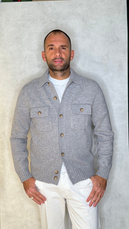 MAXICARDIGAN13109/25079/073GRIGIOCHIARO - MAXI CARDIGAN - aplomb