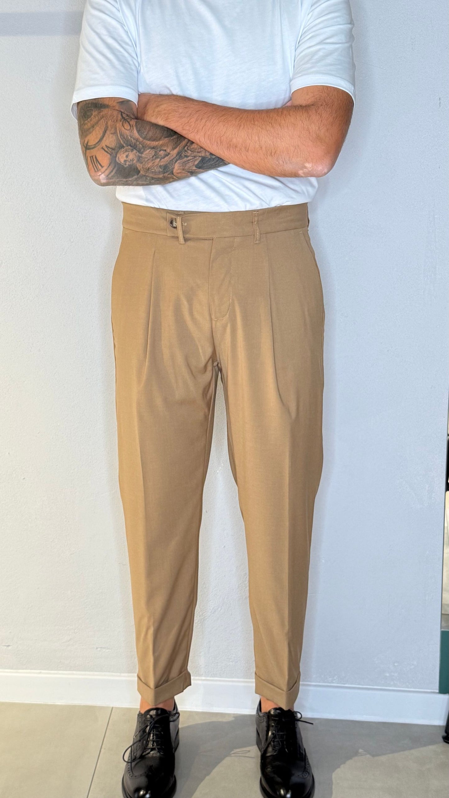 GABRIELT184/BEIGE - PANTALONE - VANDOM