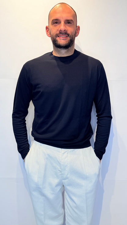 M010521/151BLU - PULLOVER - EMERGING