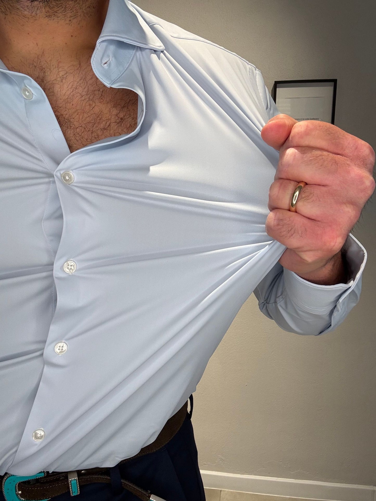 NEU5/AR25SR11CA COL.LIGHT BLUE - CAMICIA NO STIRO - ARCHIVIUM