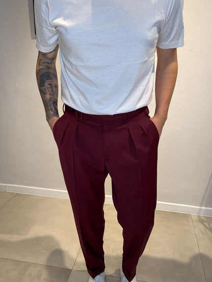 PANTA900P162/BORDEAUX - PANTALONE - IDENTITA' ITALIANA