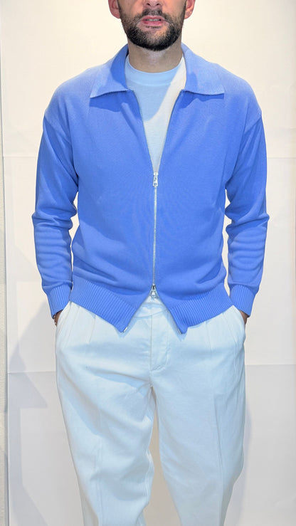 FX9607/AZZURRO - CARDIGAN - PRIVATI