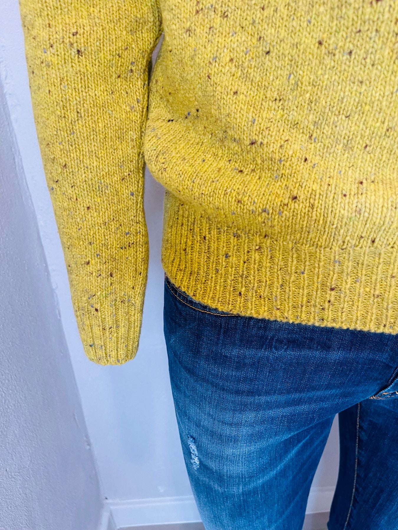 GIROCOLLOTWEEDGIALLO - Maglieria FW24/25 - ASHEVILLE