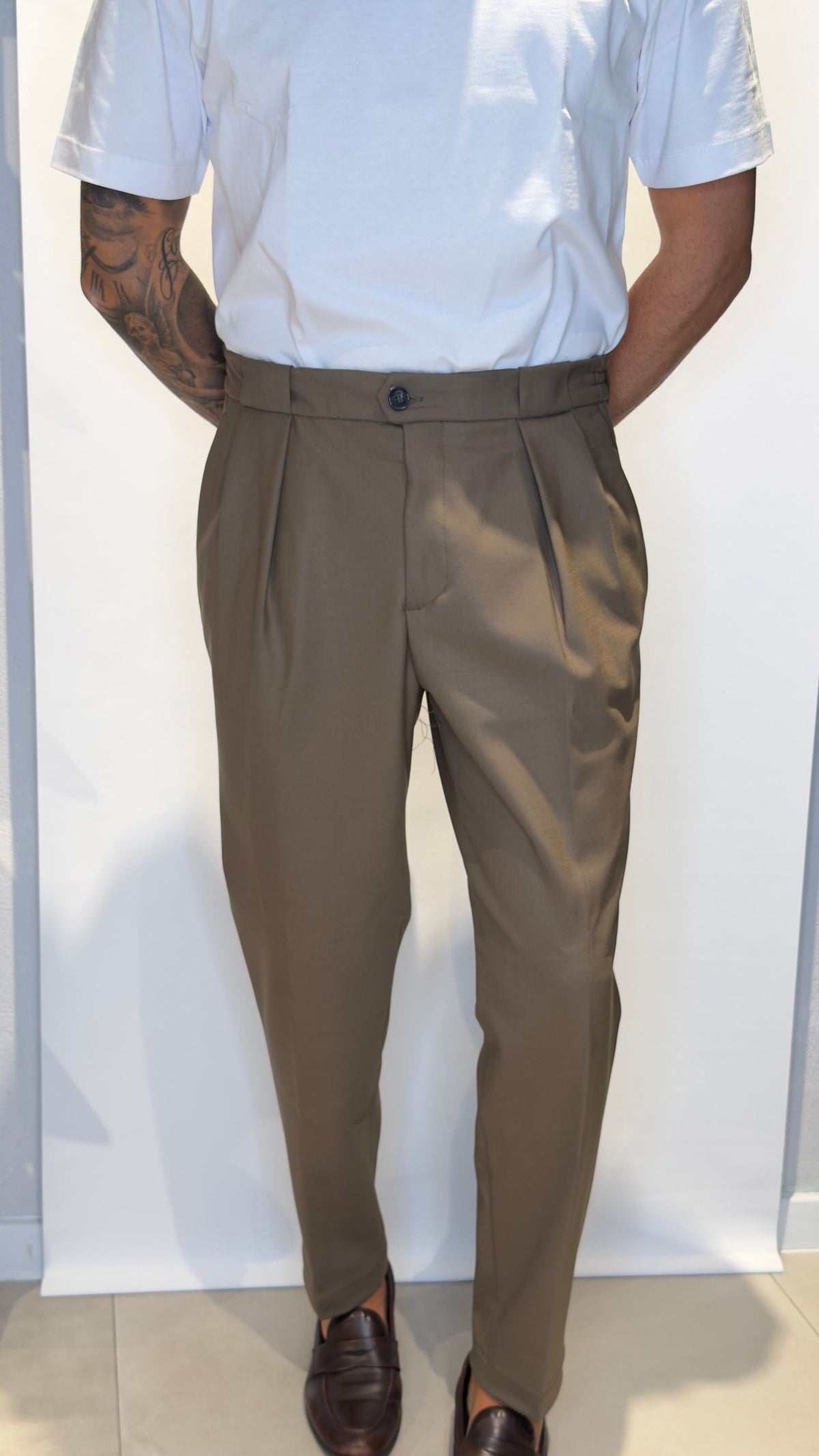 PORTOFINO/VERDE OLIVA - PANTALONE - PRODOTTO