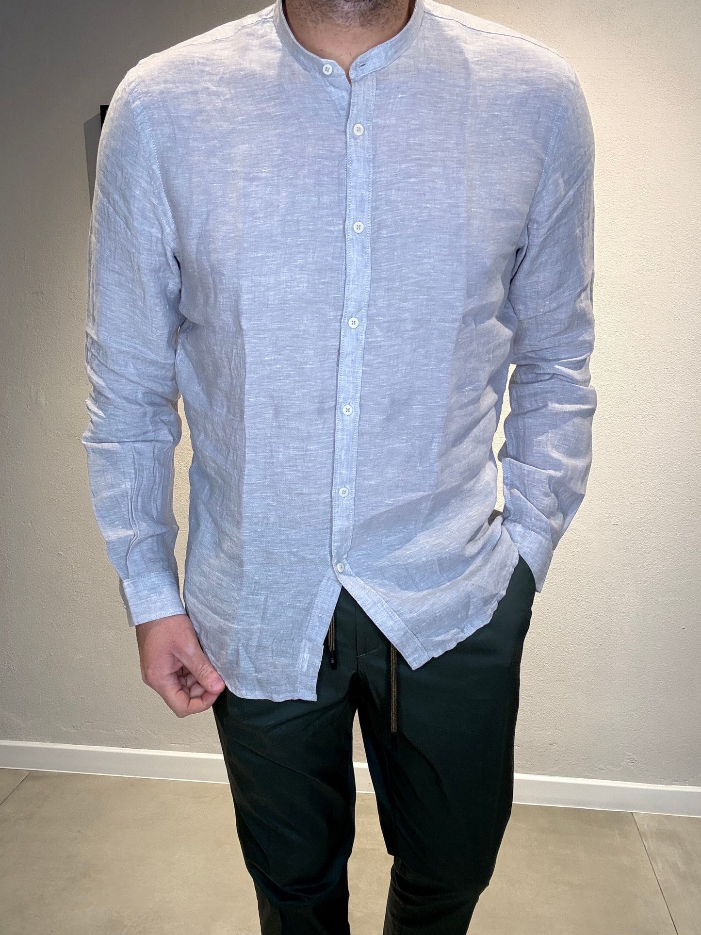 25S01CA/GREY - CAMICIA - PHILOTINTO