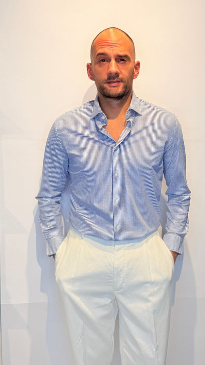 26S10CA-200BLU/BIANCO - CAMICIA - PHILOTINTO