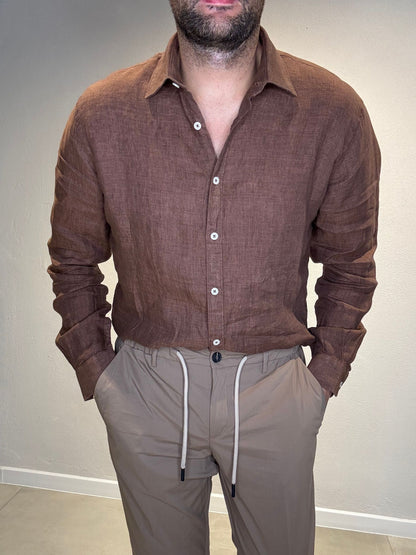 25S18CA/TOBACCO - CAMICIA - PHILOTINTO