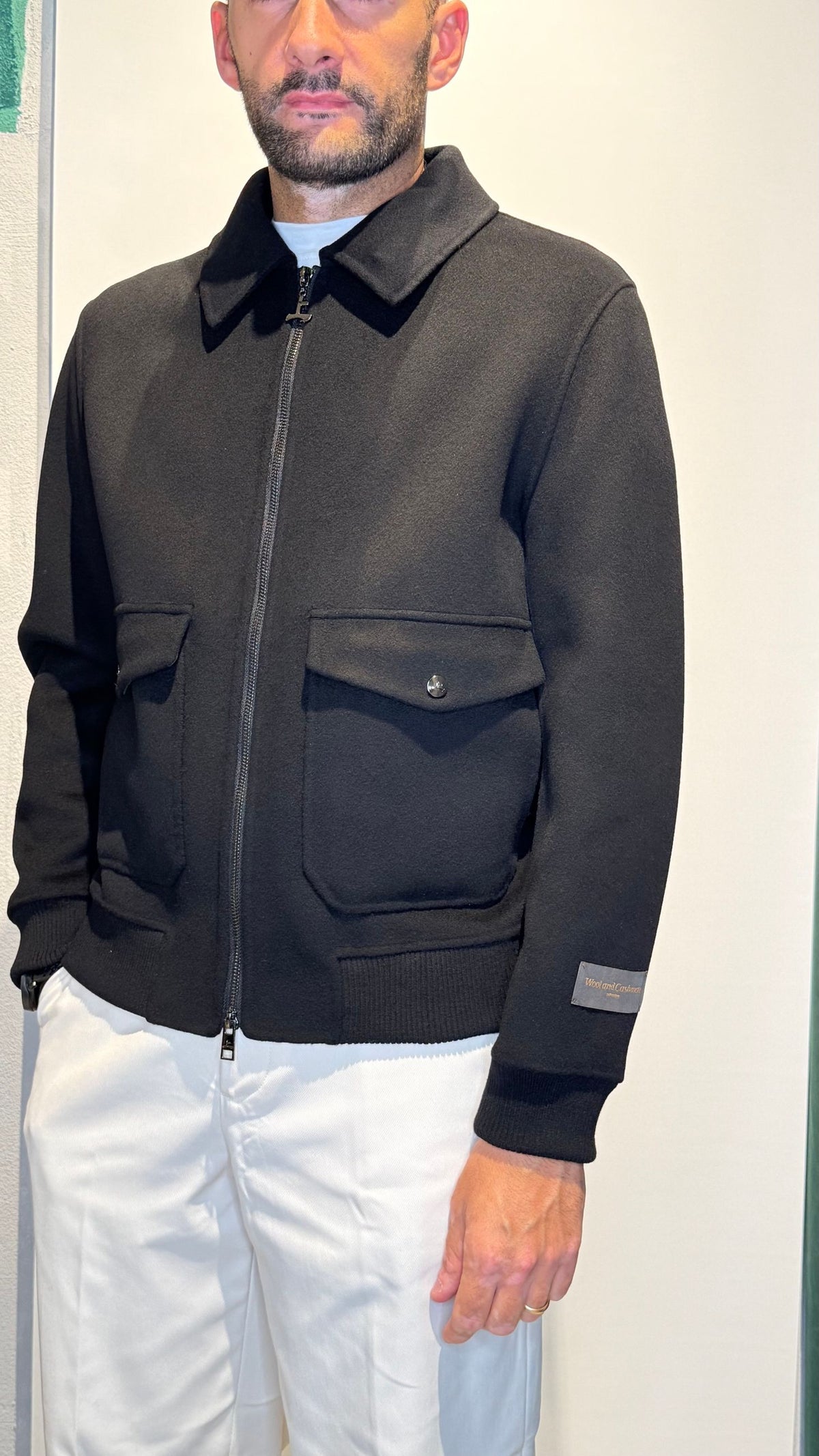 00230COGNE/NERO - BOMBER - ONTHEBUND