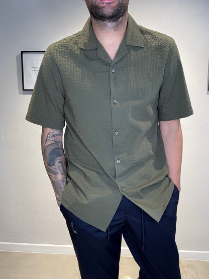 25S14CA/ARMYGREEN - CAMICIA - PHILOTINTO
