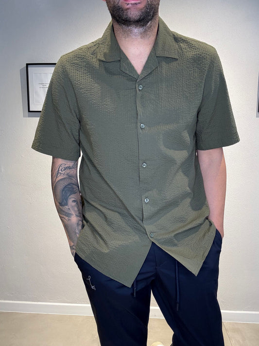 25S14CA/ARMYGREEN - CAMICIA - PHILOTINTO