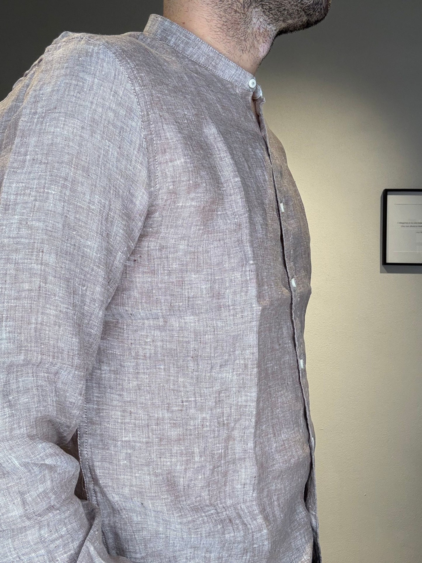 25S01CA/BROWN - CAMICIA - PHILOTINTO