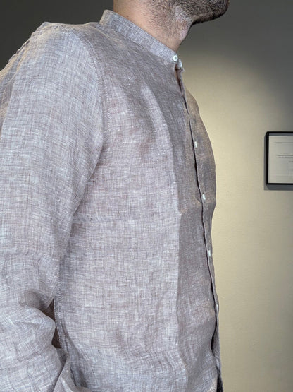 25S01CA/BROWN - CAMICIA - PHILOTINTO