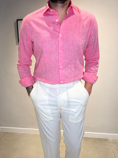 BIARRITZ/CORALLO - CAMICIA - MAURIZIO TESSE