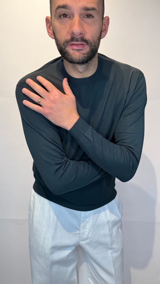 M010521/135VERDE - PULLOVER - EMERGING