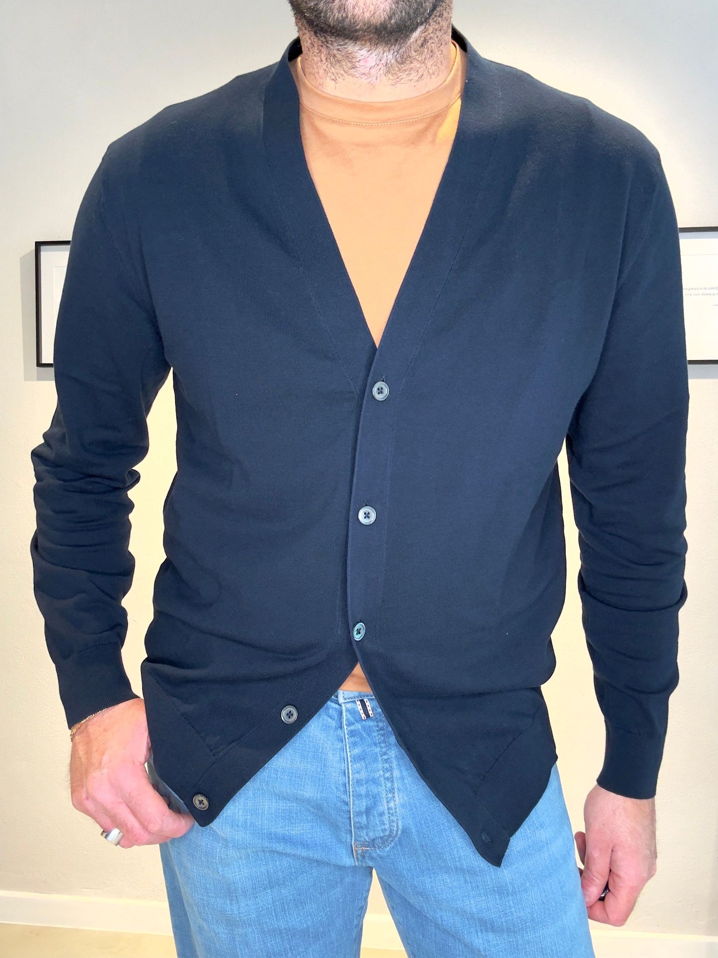 DK87002/BLUNOTTE - CARDIGAN - DIKTAT