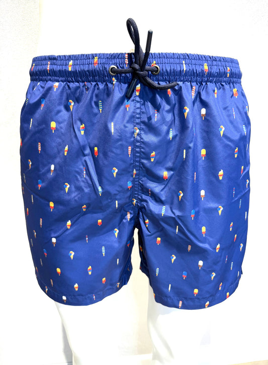 25S03BW/PL382/ICECREAM/NAVYBLUE - COSTUME - PHILOTINTO