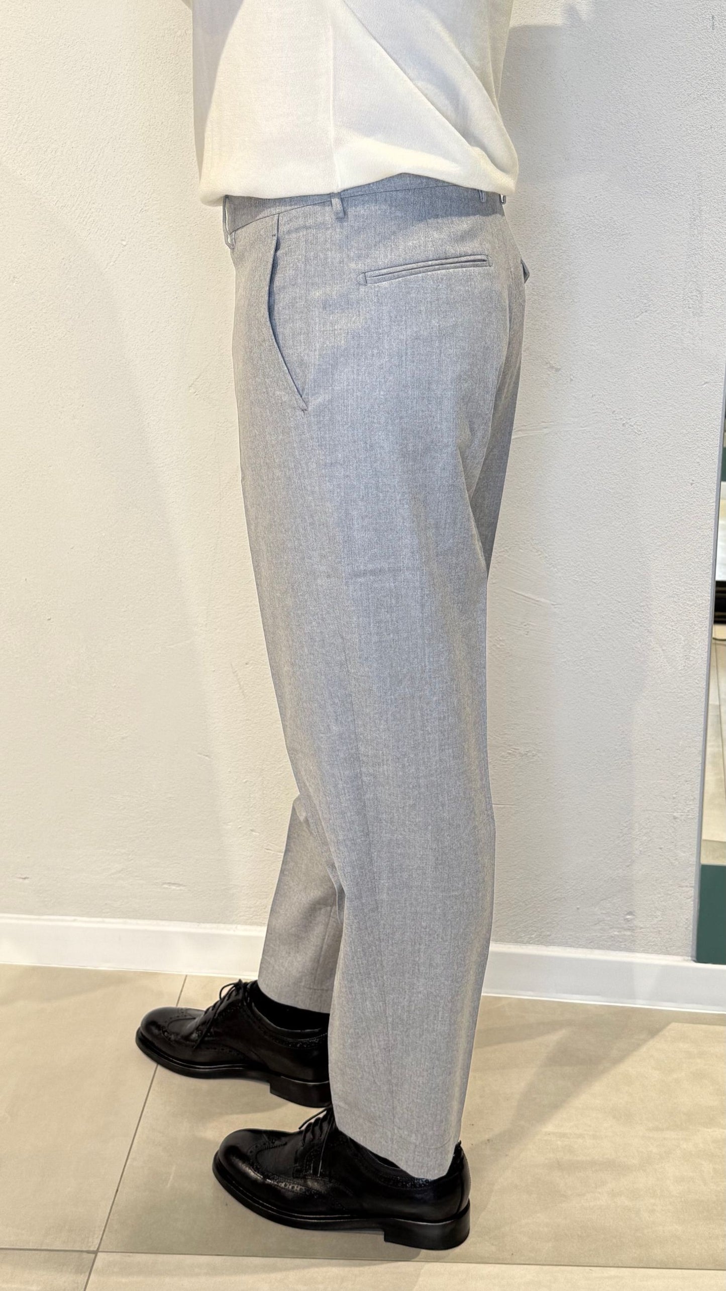 CHIAIAFFLONGVB8996/ICEGRE - PANTALONE - BERWICH