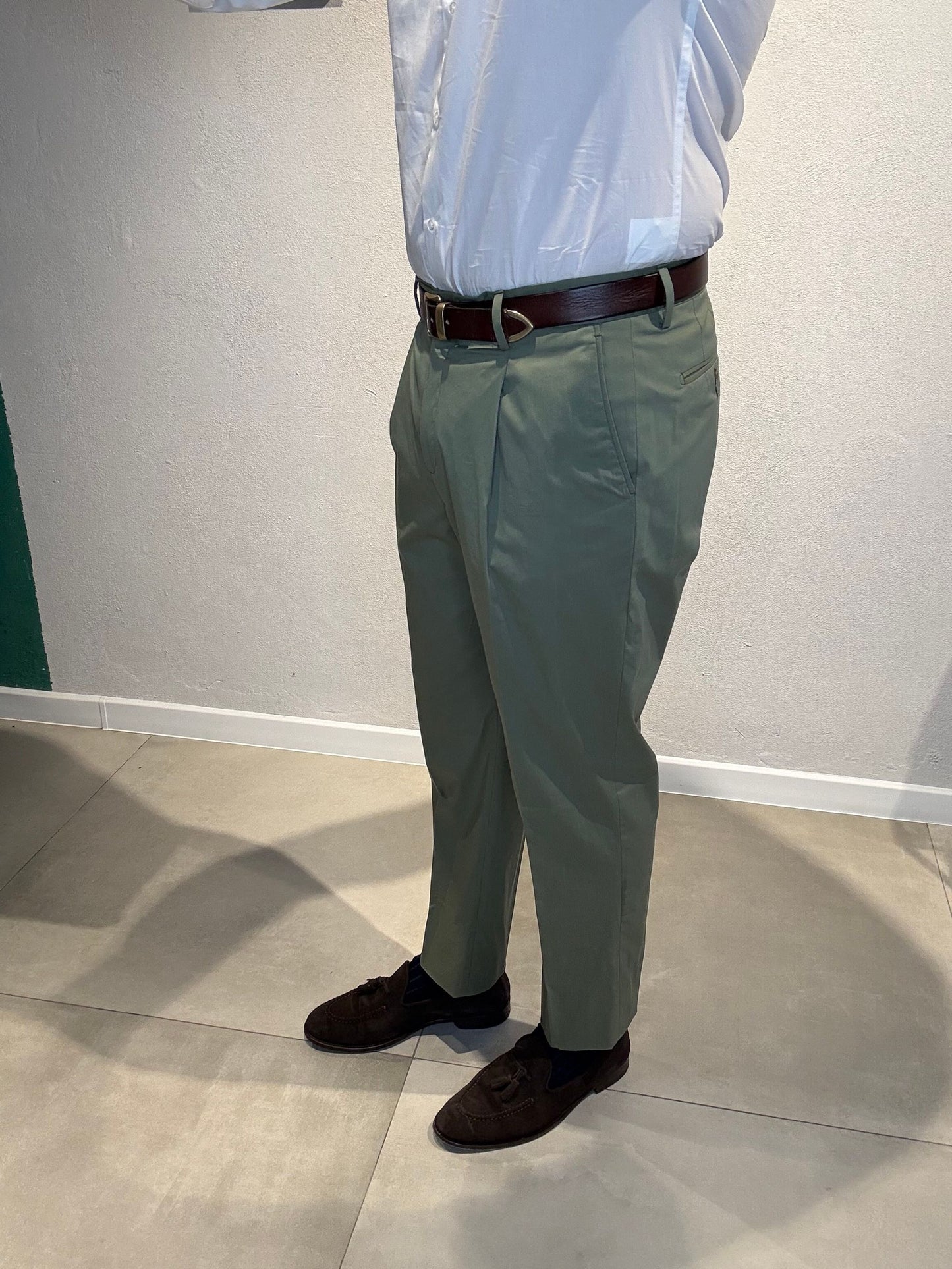 PANTALONEA71PP210/SALVIA - PANTALONE - IDENTITA' ITALIANA