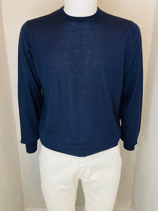 GC1ML/RM16R COL.BLU - Maglieria FW 24/25 - FILIPPO DE LAURENTIIS