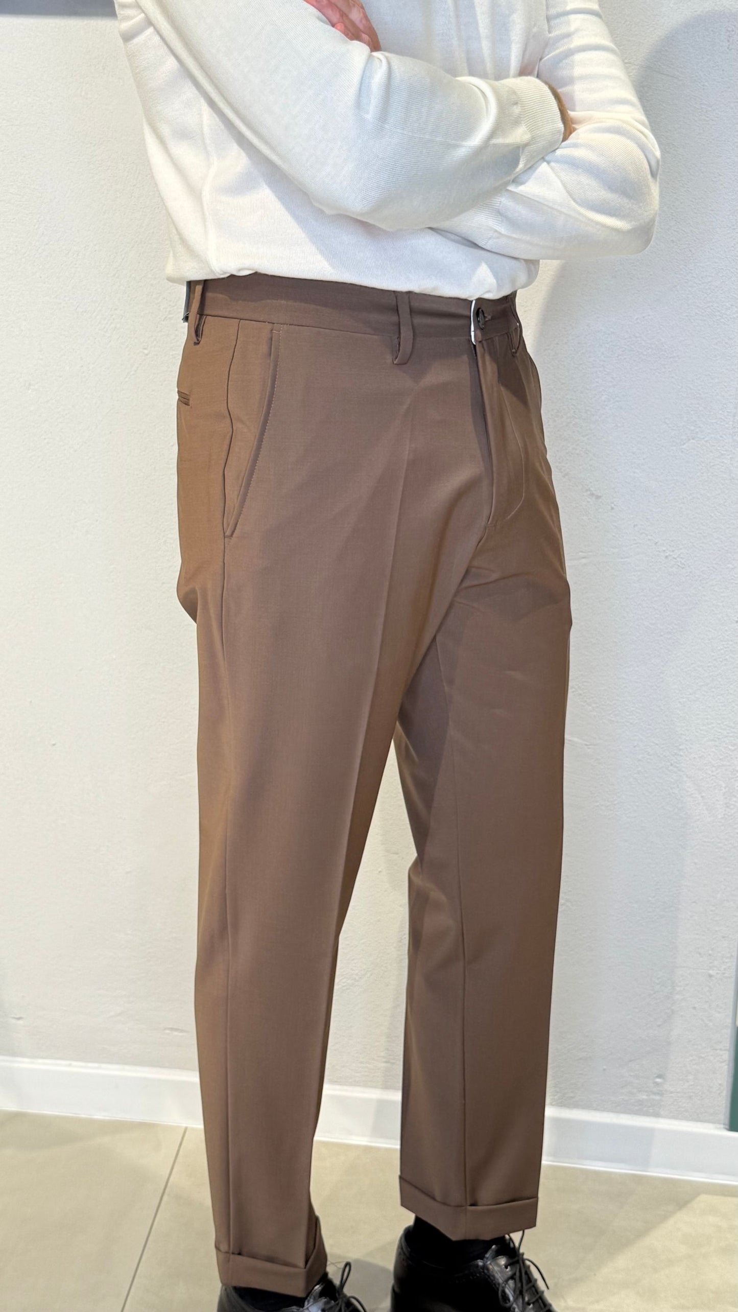 RUDOLFT244/MARRONE - PANTALONE - VANDOM
