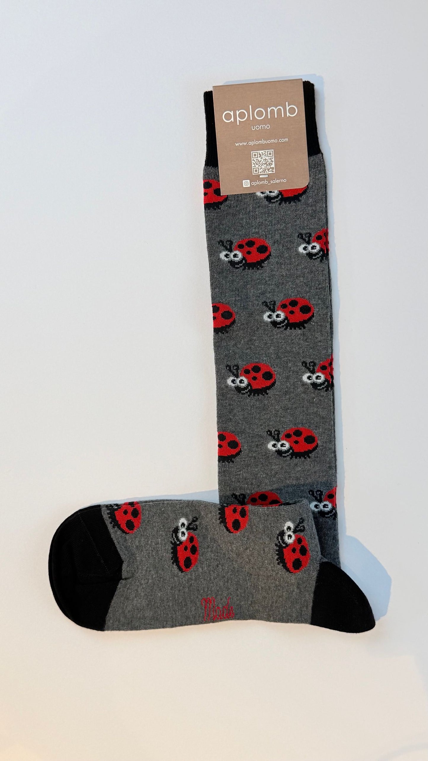 COCCINELLE/GRIGIO - CALZA - aplomb