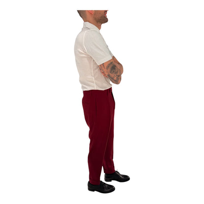 CHIAIALONG-ZG1456X/BORGOGNA - PANTALONE - BERWICH