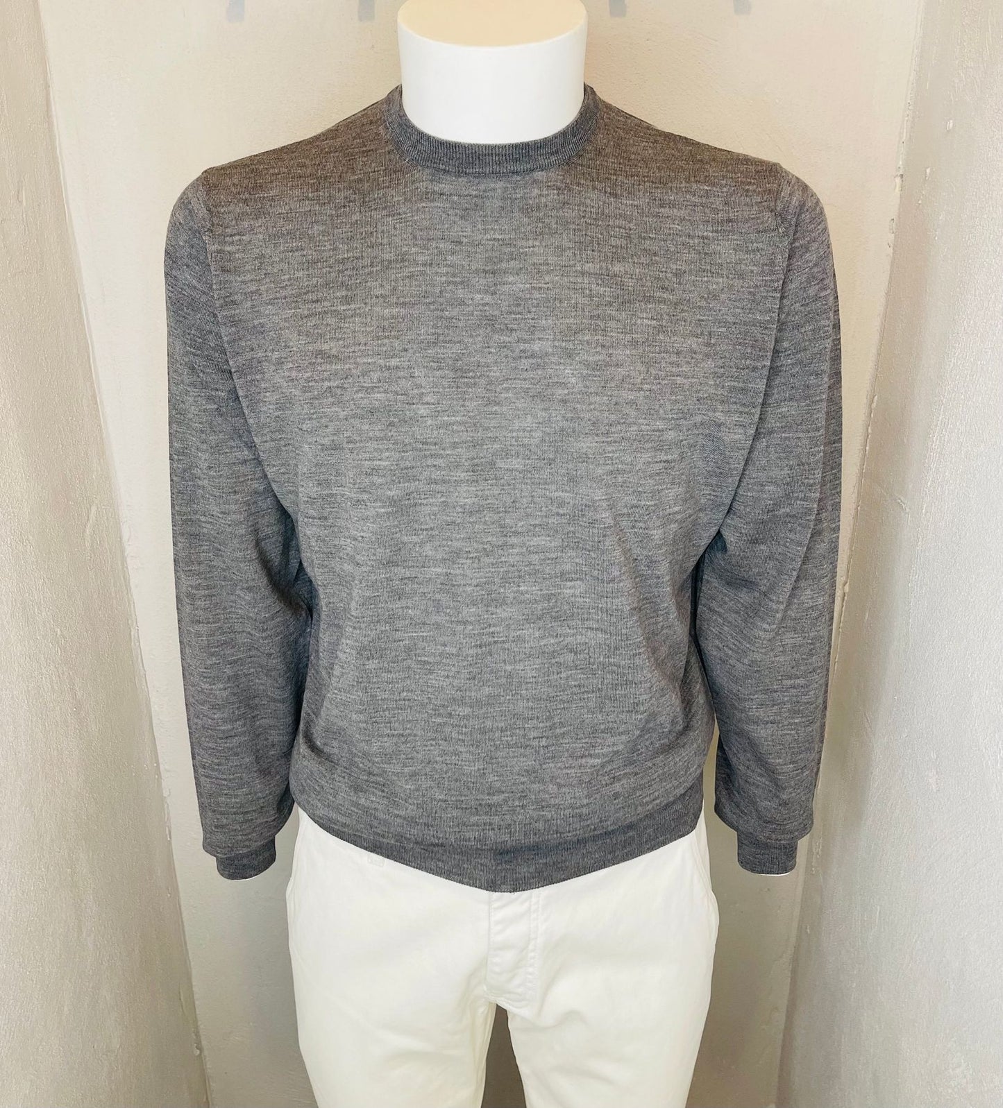 GC1ML/RM16R COL.GRIGIO MEDIO - Maglieria FW 24/25 - FILIPPO DE LAURENTIIS