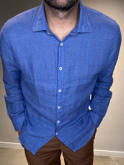 25S18CALINEN/CAPRIBLUE - CAMICIA - PHILOTINTO