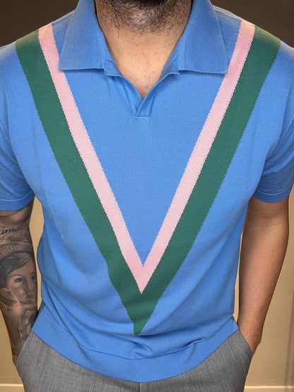 LMU7150/108INDIGO - POLO M/M - GALLIA