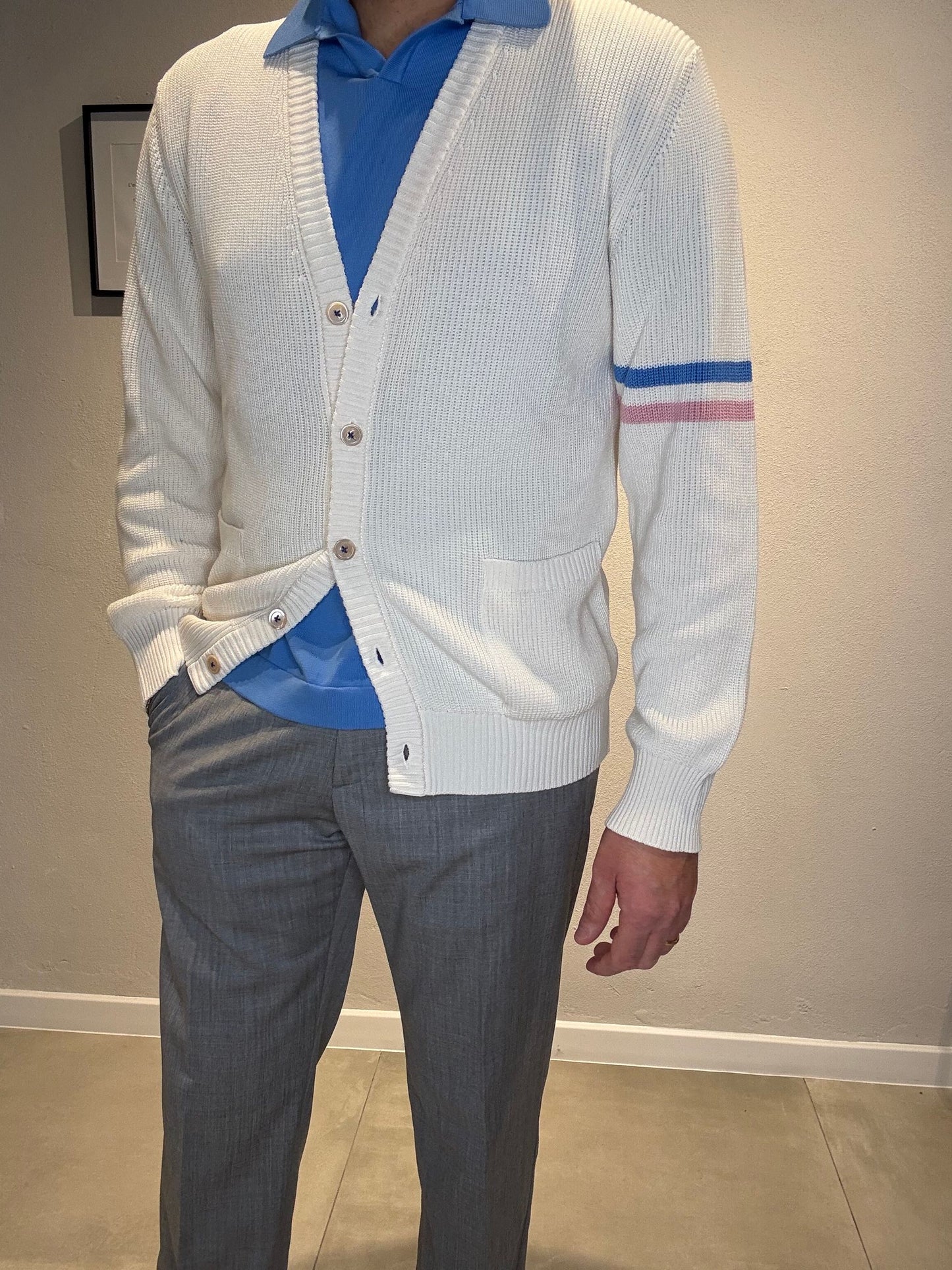 CARDIGANLMU7150/001PANNA - CARDIGAN - GALLIA