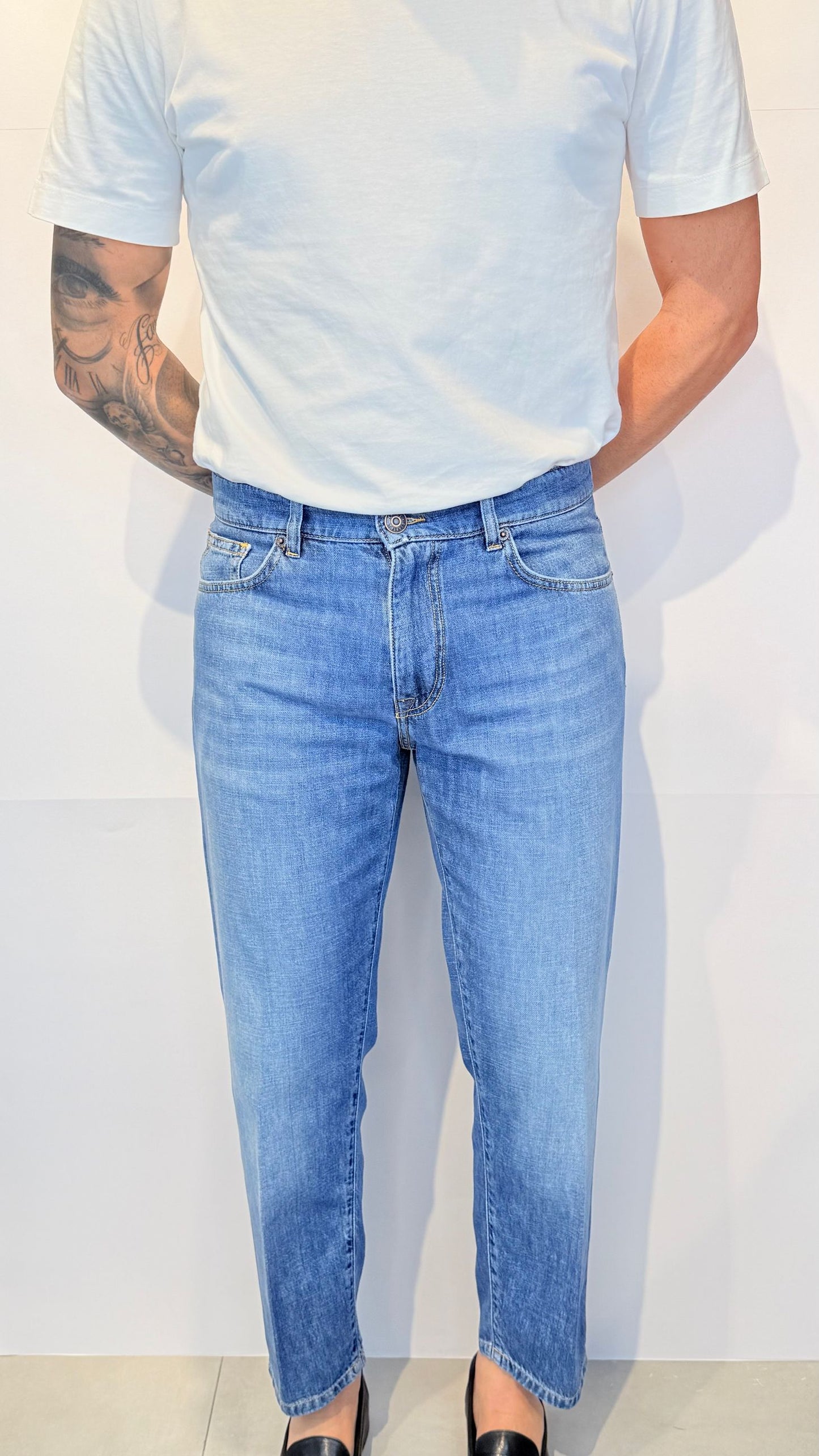 JIMMY-E1A/DZ-477/JEANSMEDIO - Jeans - TELERIA ZED