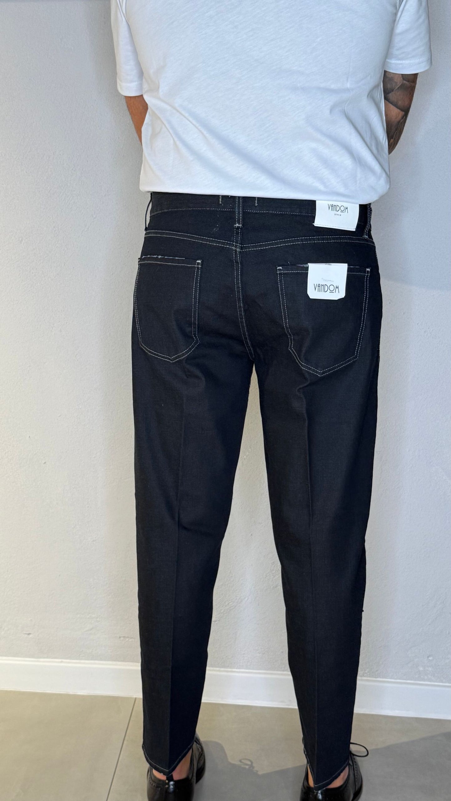 CIROT305/RESINATONERO - Jeans - VANDOM